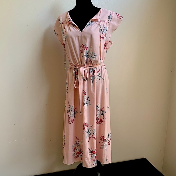 LOFT Dresses & Skirts - Loft Maxi Dress| Color: Pink Multicolored| Size L